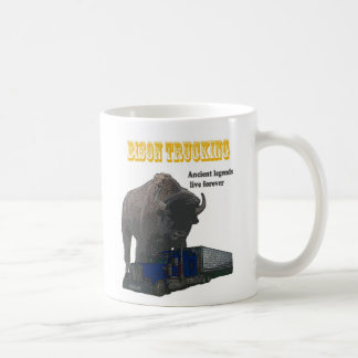 Bison-LKW-Transport Tasse