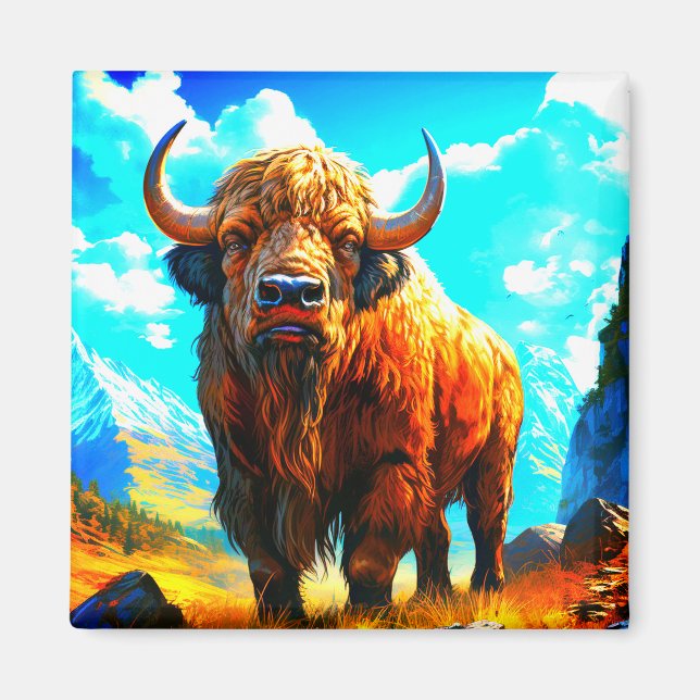 Bison Magnet (Vorne)