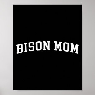 Bison Mama Poster
