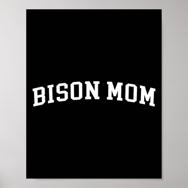 Bison Mama Poster (Vorne)