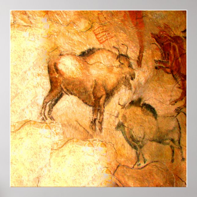 Bison of Altamira Poster (Vorne)