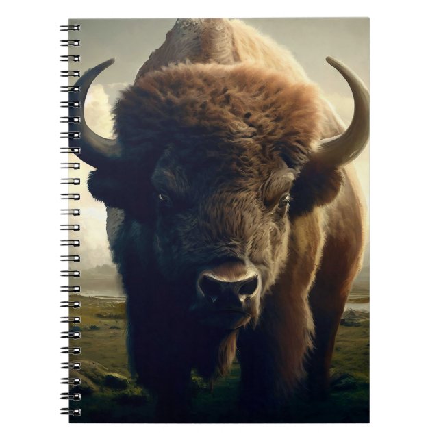 Bison Painting Notizblock (Vorderseite)