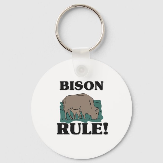 BISON-Regel! Schlüsselanhänger (Vorderseite)
