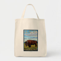 Bison Scene - Glacier National Park, MT