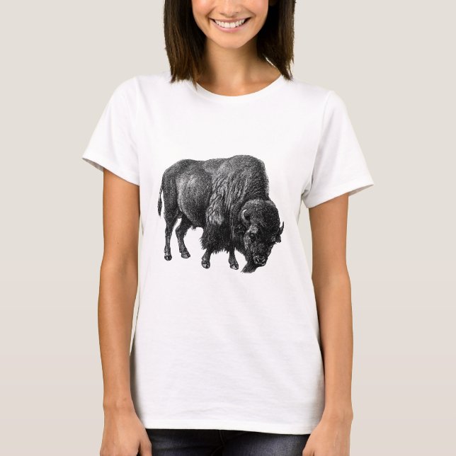 Bison T-Shirt (Vorderseite)