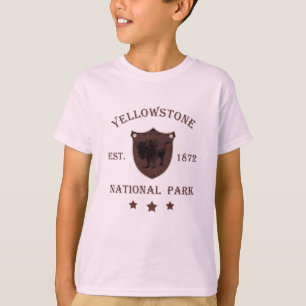 Bison Yellowstone Nationalpark T-Shirt