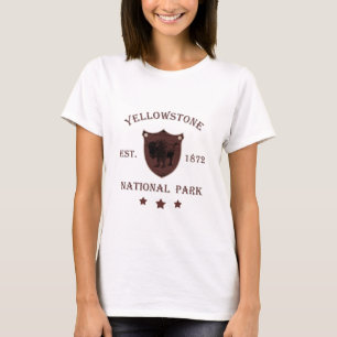 Bison Yellowstone Nationalpark T-Shirt