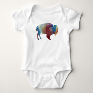 Bisonkunst Baby Strampler