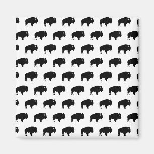 Bisonmuster Magnet
