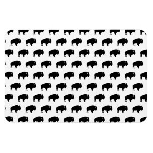 Bisonmuster Magnet