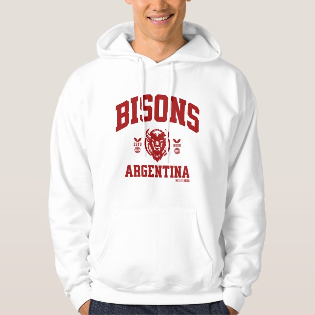 Bisons Argentina – Urban Wild Power Hoodie (Vorderseite)