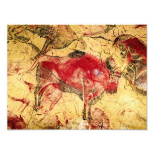 Bisons in Altamira (Spanien) Künstler unbekannt Fotodruck