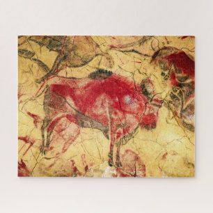 Bisons in Altamira (Spanien)   Künstler unbekannt  Puzzle