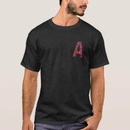 Bisous Letter A-T-Shirt T-Shirt