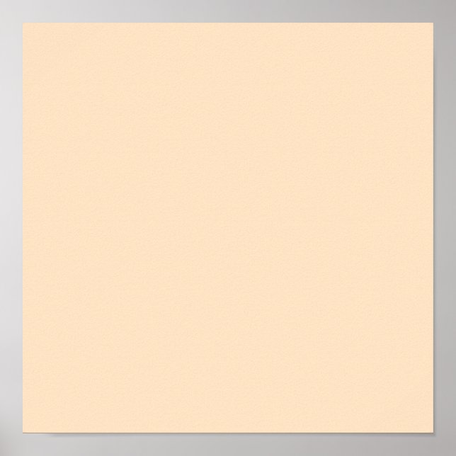Bisque (feste Farbe) Poster (Vorne)