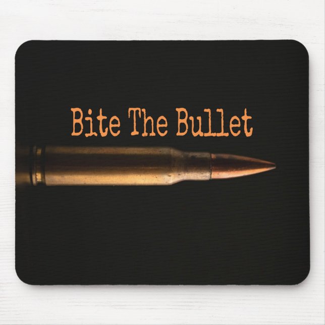 Biss die Kugel Mousepad (Vorne)