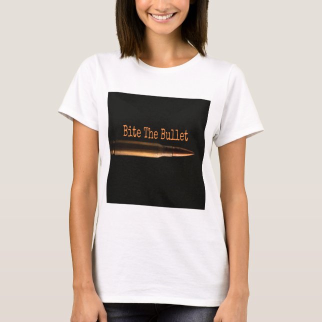 Biss die Kugel T-Shirt (Vorderseite)