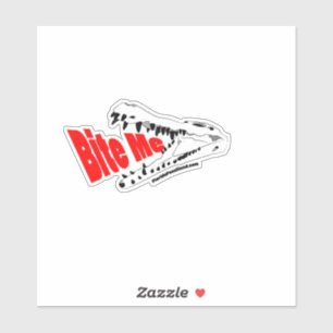 Biss mich! Gavialosuchus Sticker