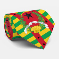 Bissau-Guineische Flagge & Emblem, Guinea-Bissau