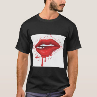 Bissige Lippen T-Shirt – Selbstbewusst, Stylisch &