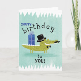 Bissiger Geburtstag Karte