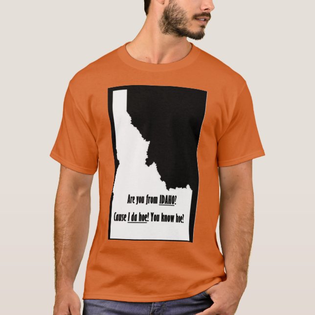 Bist du aus Idaho? T-Shirt (Vorderseite)