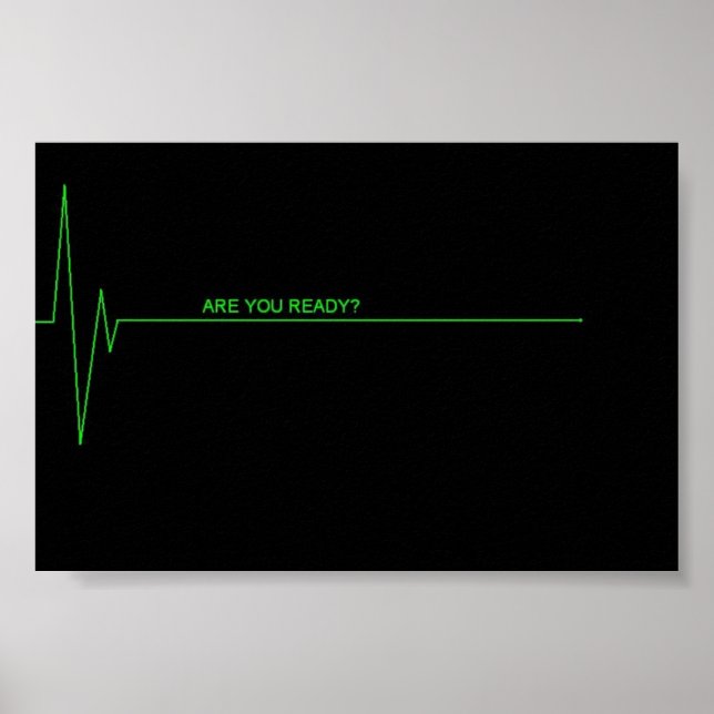Bist du bereit? poster (Vorne)