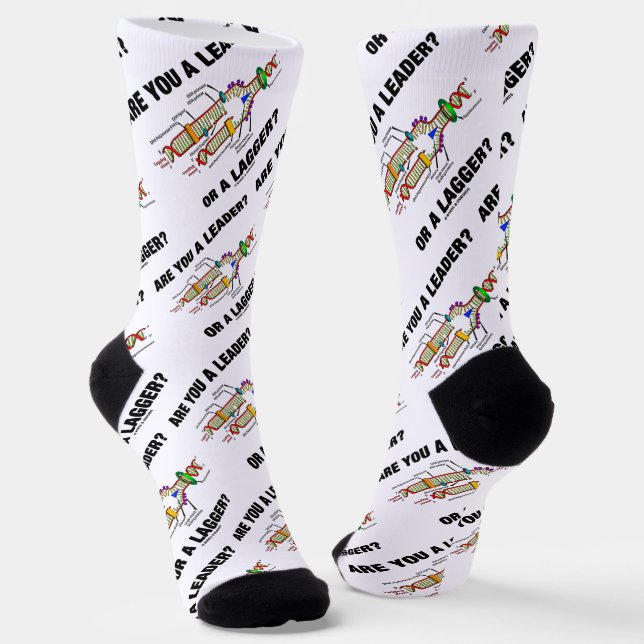 Bist du ein Führer? Oder eine Verzögerung? DNA-Rep Socken (Gewinkelt)