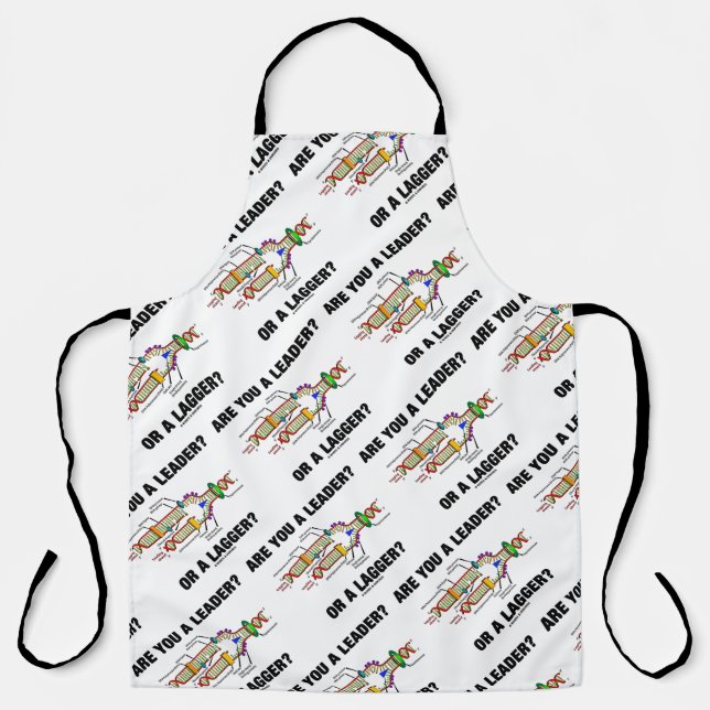 Bist du ein Führer? Oder eine Verzögerung? Geek DN Schürze (Vorderseite)