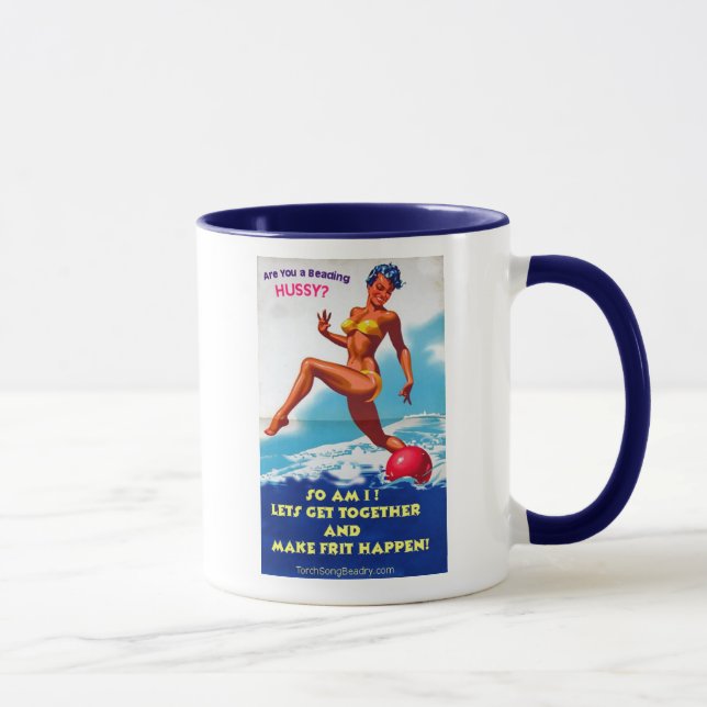 Bist du eine Perlen-Hure? Tasse (Rechts)