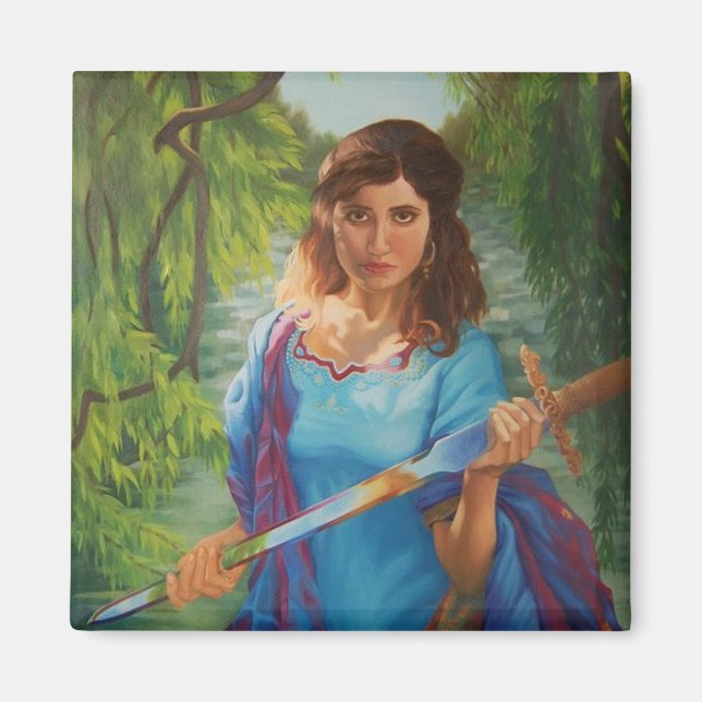 "Bist du es wert?" Magnet (Vorne)