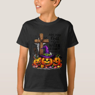 Bist du Fall-o-ween Jesus lustiger Kürbis _1 T-Shirt