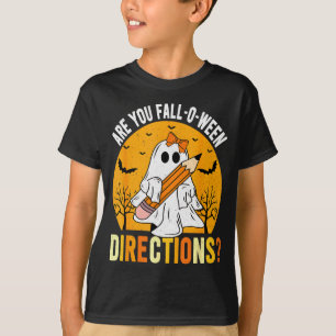 Bist du Fall-o-ween Richtung Lustig Sarkastisch Zi T-Shirt