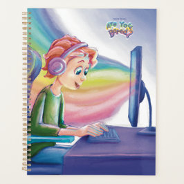 Bist du gelangweilt? Bunter Gamer Schreibtisch Planer
