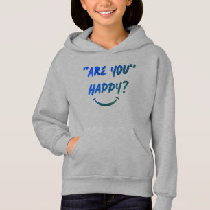 Bist du glücklich? Girls Hoodie