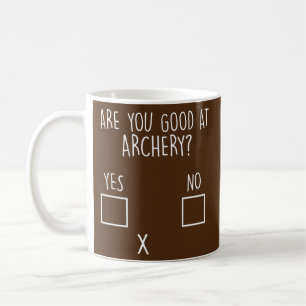 Bist du gut im Bogenschießen Archer? Kaffeetasse