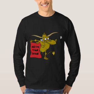 Bist du hart genug Raging Bull Schwarz T-Shirt