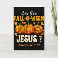 Bist du Jesus-Christlicher Herbstkürbis Fall-o-wee