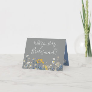 Bist du meine Bridesmaid? Vorschlag von Daisy Brid Karte