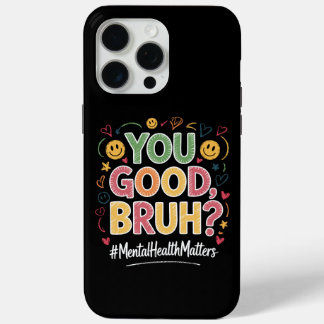 Bist du okay, Bruder? Psychische Gesundheit zählt Case-Mate iPhone Hülle