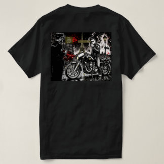 "Bist du Psychobilly oder Biker?" T-Shirt