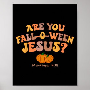 Bist du zwischen Jesus Matthew, Christlicher Glaub Poster