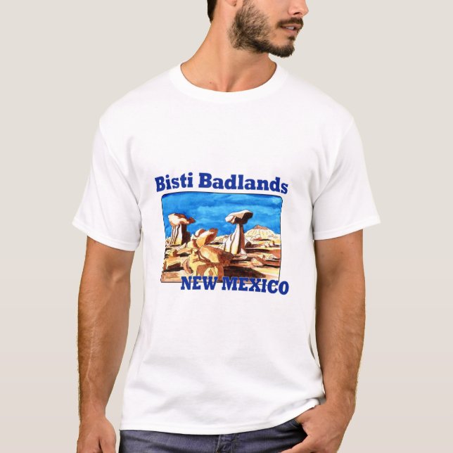 Bisti Badlands, New Mexico T-Shirt (Vorderseite)