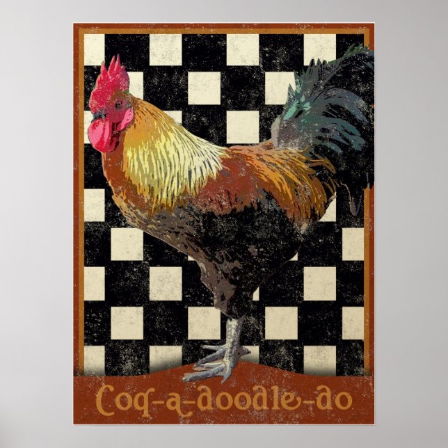Bisto Rooster Poster (Vorne)