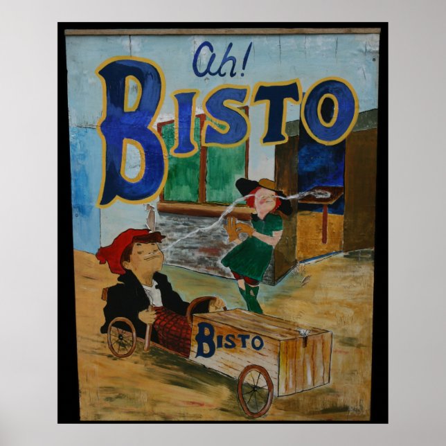 Bisto Vintage Poster (Vorne)