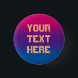 Bistolzsteigung Button<br><div class="desc">Führen Sie Ihren Bistolz mit diesem mutigen kleinen Knopf vor! Fertigen Sie den Text-Schriftart,  -größe und -farbe besonders an,  um Sie oder Ihren Organisationsbedarf zusammenzubringen</div>