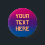 Bistolzsteigung Button<br><div class="desc">Führen Sie Ihren Bistolz mit diesem mutigen kleinen Knopf vor! Fertigen Sie den Text-Schriftart,  -größe und -farbe besonders an,  um Sie oder Ihren Organisationsbedarf zusammenzubringen</div>