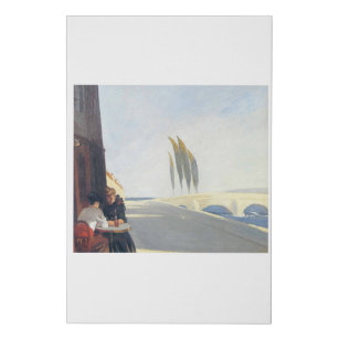 Bistro - Edward Hopper Künstlicher Leinwanddruck