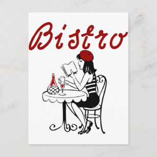 Bistro Postkarte