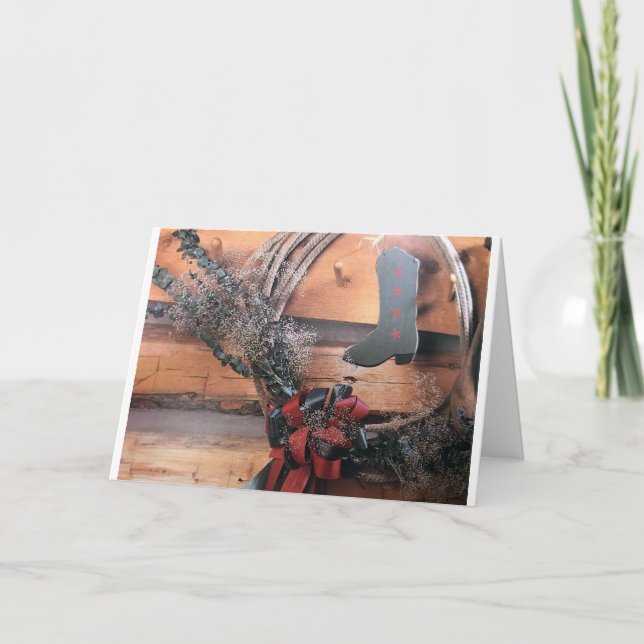 **BIT OF COUNTRY** CHRISTMAS GREETING KARTE (Vorderseite)